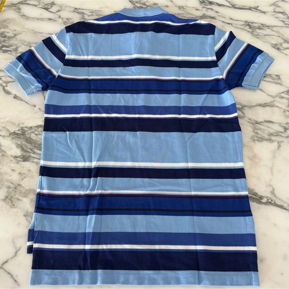POLO Ralph Lauren Cotton Men's Striped Polo Shirt 100% Cotton size Middle